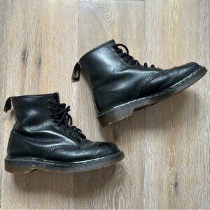 Vintage 90's 1460 Dr. Martens Made in England 8 Eyelet Black Boots -UK 8 (US 10)